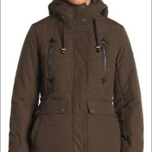 Lucky Brand Faux Shearling Lined Hooded Parka